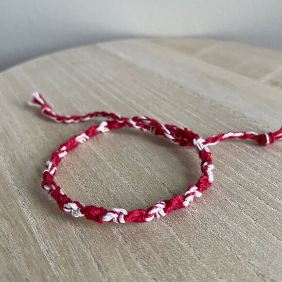 Adora Bracelet, anklet, trendy, comfortable, tie, embroidery thread, woven, gift - Picture 1 of 1